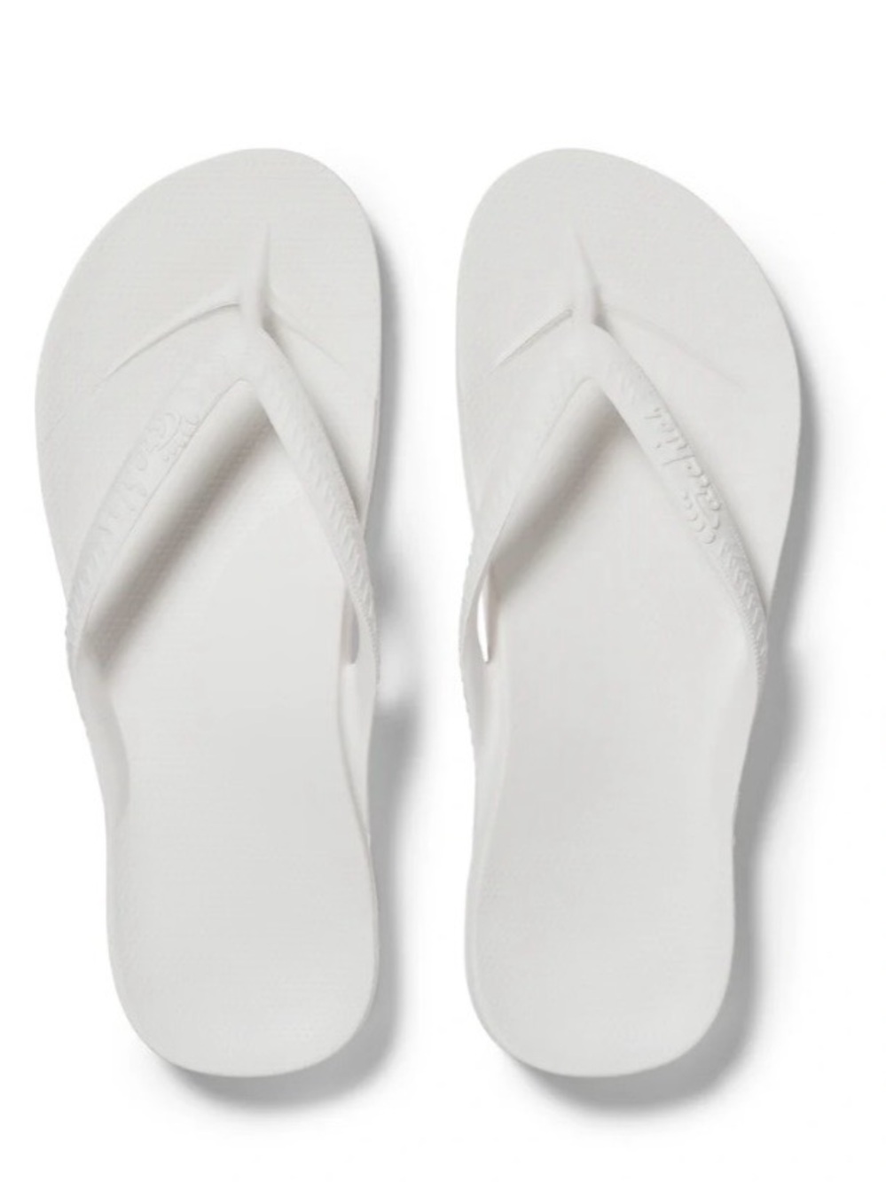 Archies | arch support flip flops white, like new W7 - Picture 8 of 16